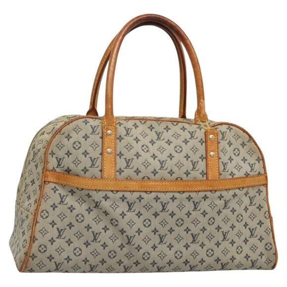 LOUIS VUITTON Monogram Mini Marie Hand Bag Blue M92003 LV Auth 119079 - Picture 1 of 16